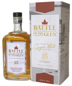 Glen Breton Rare Battle of the Glen 15 Year Old Canadian Single Malt Whisky
