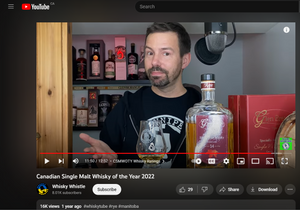 2022 Canadian Single Malt Whisky of The Year
